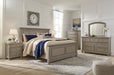 Lettner King Panel Bed with Mirrored Dresser, Chest and 2 Nightstands JR Furniture Storefurniture, home furniture, home decor