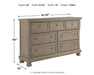 Lettner Queen Panel Bed with Dresser JR Furniture Storefurniture, home furniture, home decor