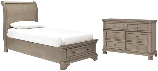 Lettner Twin Sleigh Bed with Dresser JR Furniture Storefurniture, home furniture, home decor