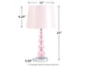 Letty Crystal Table Lamp (1/CN) JR Furniture Storefurniture, home furniture, home decor