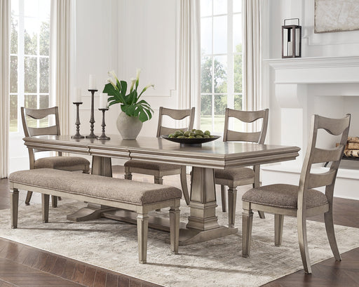Lexorne Dining Table and 4 Chairs and Bench JR Furniture Storefurniture, home furniture, home decor