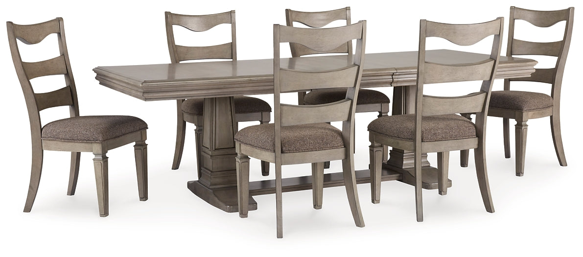 Lexorne Dining Table and 6 Chairs JR Furniture Storefurniture, home furniture, home decor