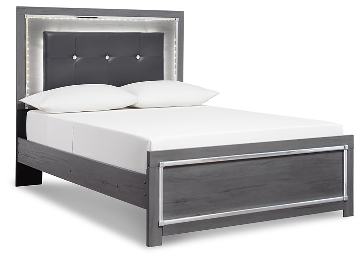 Lodanna Full Panel Bed with Mirrored Dresser, Chest and Nightstand JR Furniture Storefurniture, home furniture, home decor