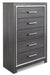 Lodanna King Panel Bed with 2 Storage Drawers with Mirrored Dresser and 2 Nightstands JR Furniture Storefurniture, home furniture, home decor
