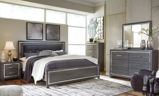 Lodanna King Panel Bed with Mirrored Dresser, Chest and 2 Nightstands JR Furniture Storefurniture, home furniture, home decor