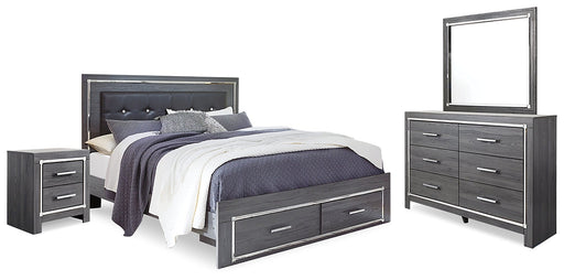 Lodanna Queen Panel Bed with Mirrored Dresser and Nightstand JR Furniture Storefurniture, home furniture, home decor