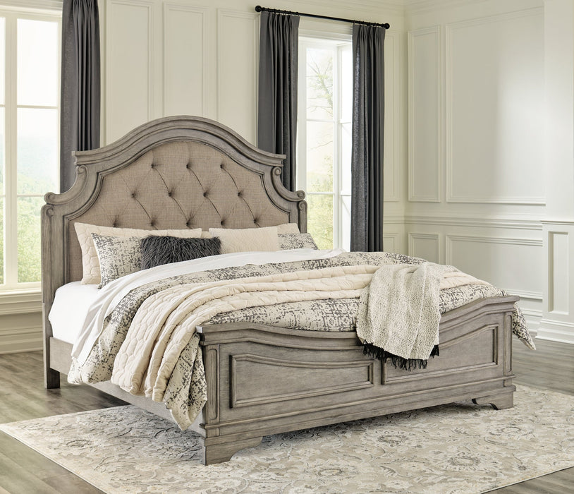 Lodenbay California King Panel Bed with Mirrored Dresser and 2 Nightstands JR Furniture Storefurniture, home furniture, home decor