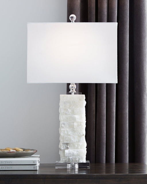 Malise Alabaster Table Lamp (1/CN) JR Furniture Storefurniture, home furniture, home decor