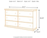 Maribel King/California King Panel Headboard with Dresser JR Furniture Storefurniture, home furniture, home decor