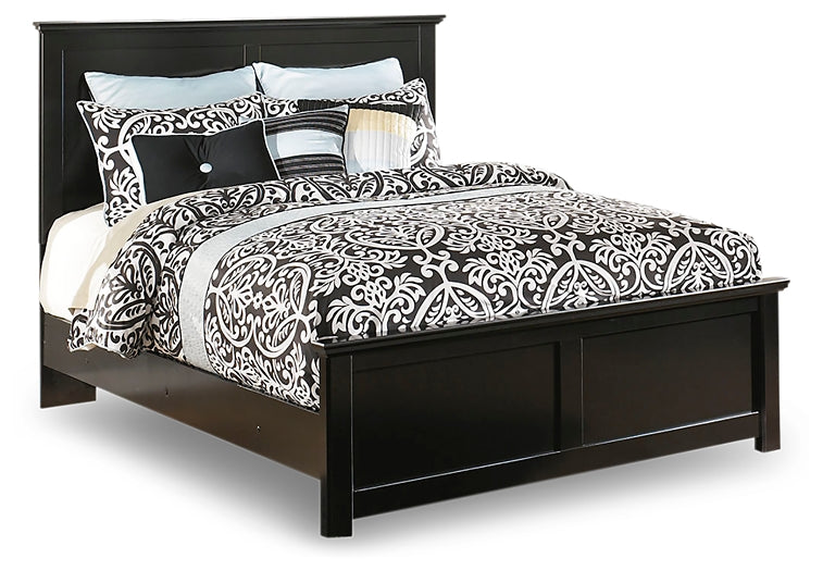 Maribel King Panel Bed with Mirrored Dresser, Chest and 2 Nightstands JR Furniture Storefurniture, home furniture, home decor
