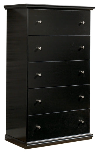 Maribel Twin Panel Headboard with Mirrored Dresser, Chest and 2 Nightstands JR Furniture Storefurniture, home furniture, home decor