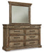 Markenburg Dresser and Mirror JR Furniture Storefurniture, home furniture, home decor