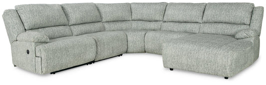 McClelland 5-Piece Reclining Sectional with Chaise JR Furniture Storefurniture, home furniture, home decor