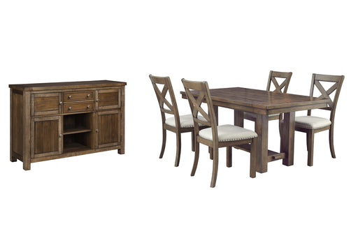 Moriville Dining Table and 4 Chairs with Storage JR Furniture Storefurniture, home furniture, home decor