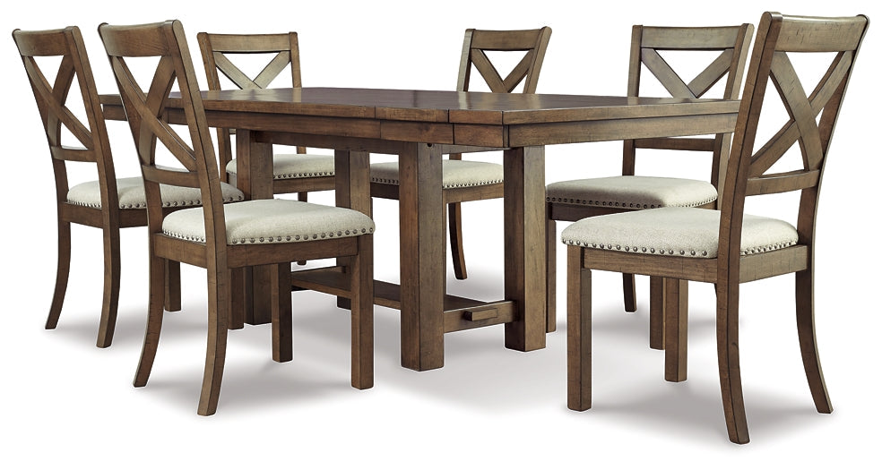 Moriville Dining Table and 6 Chairs JR Furniture Storefurniture, home furniture, home decor