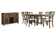 Moriville Dining Table and 6 Chairs with Storage JR Furniture Storefurniture, home furniture, home decor