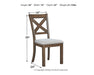 Moriville Dining UPH Side Chair (2/CN) JR Furniture Storefurniture, home furniture, home decor