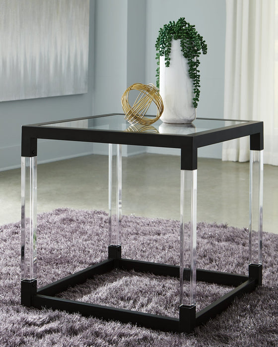 Nallynx Square End Table JR Furniture Storefurniture, home furniture, home decor