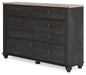 Nanforth Six Drawer Dresser JR Furniture Storefurniture, home furniture, home decor