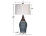 Niobe Ceramic Table Lamp (2/CN) JR Furniture Storefurniture, home furniture, home decor