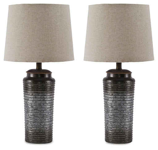 Norbert Metal Table Lamp (2/CN) JR Furniture Storefurniture, home furniture, home decor