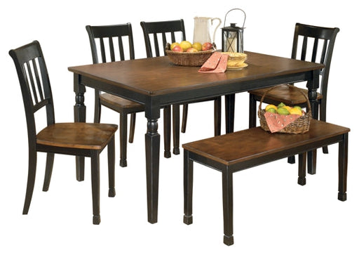 Owingsville Dining Table and 4 Chairs and Bench JR Furniture Storefurniture, home furniture, home decor