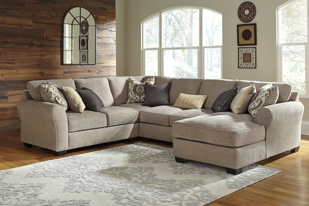 Pantomine 4-Piece Sectional with Ottoman JR Furniture Storefurniture, home furniture, home decor